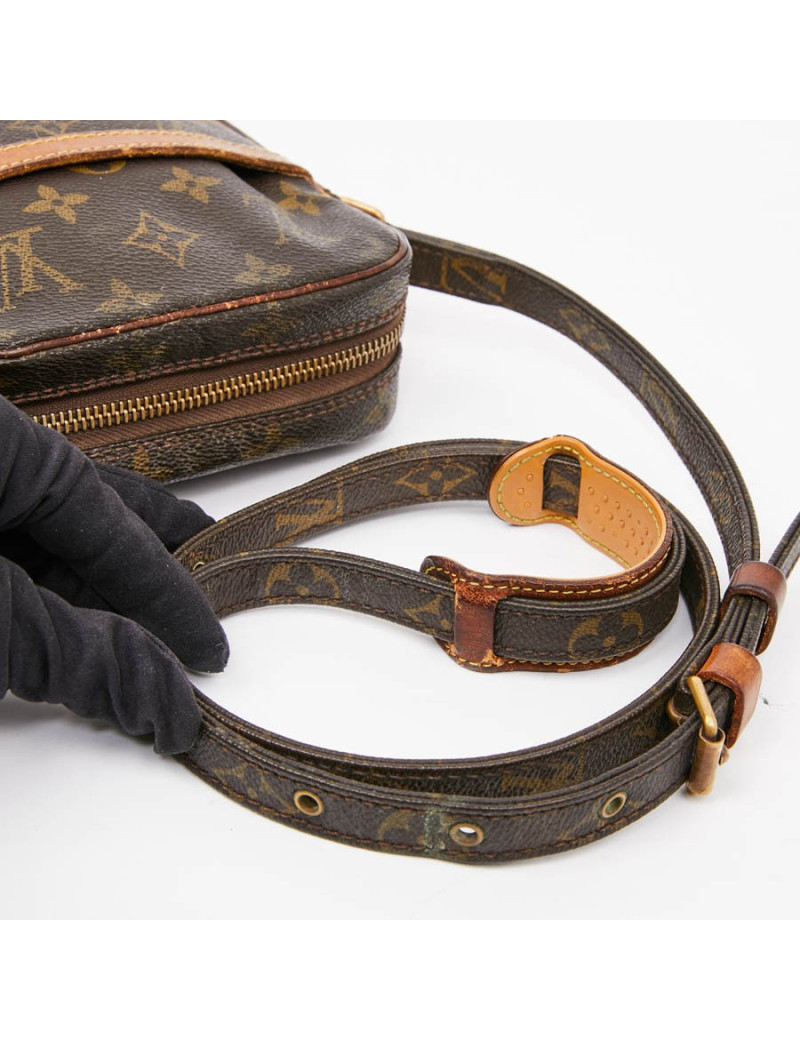Sac bandoulière LOUIS VUITTON en toile marron