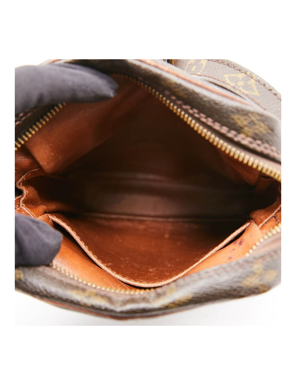 Sac bandoulière LOUIS VUITTON en toile marron