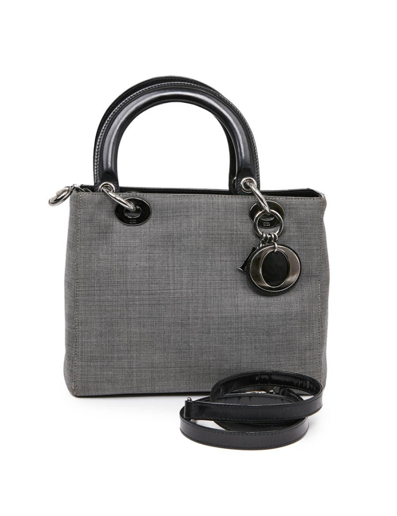 Sac Lady Dior gris