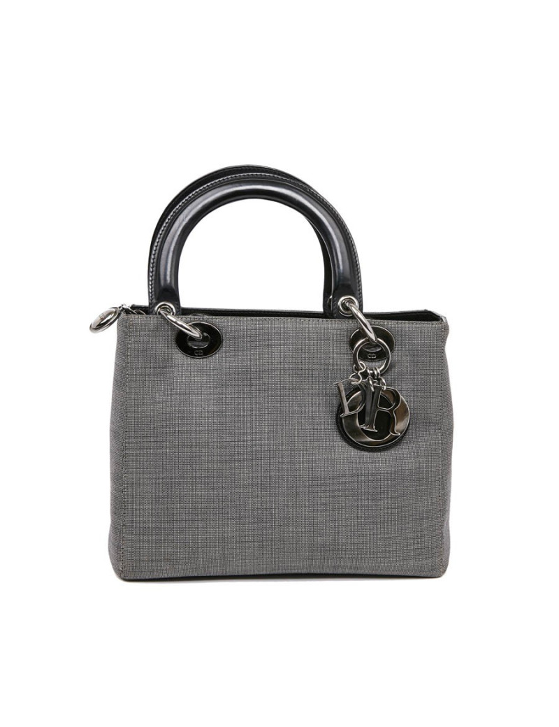Sac Lady Dior gris