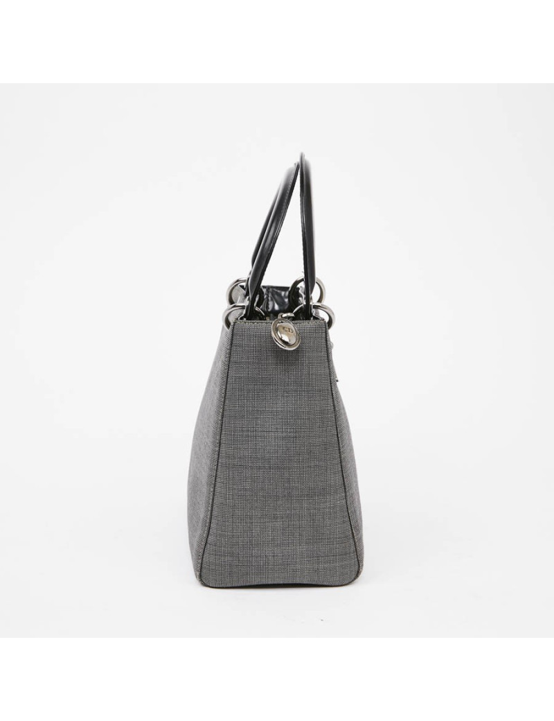 Sac Lady Dior gris