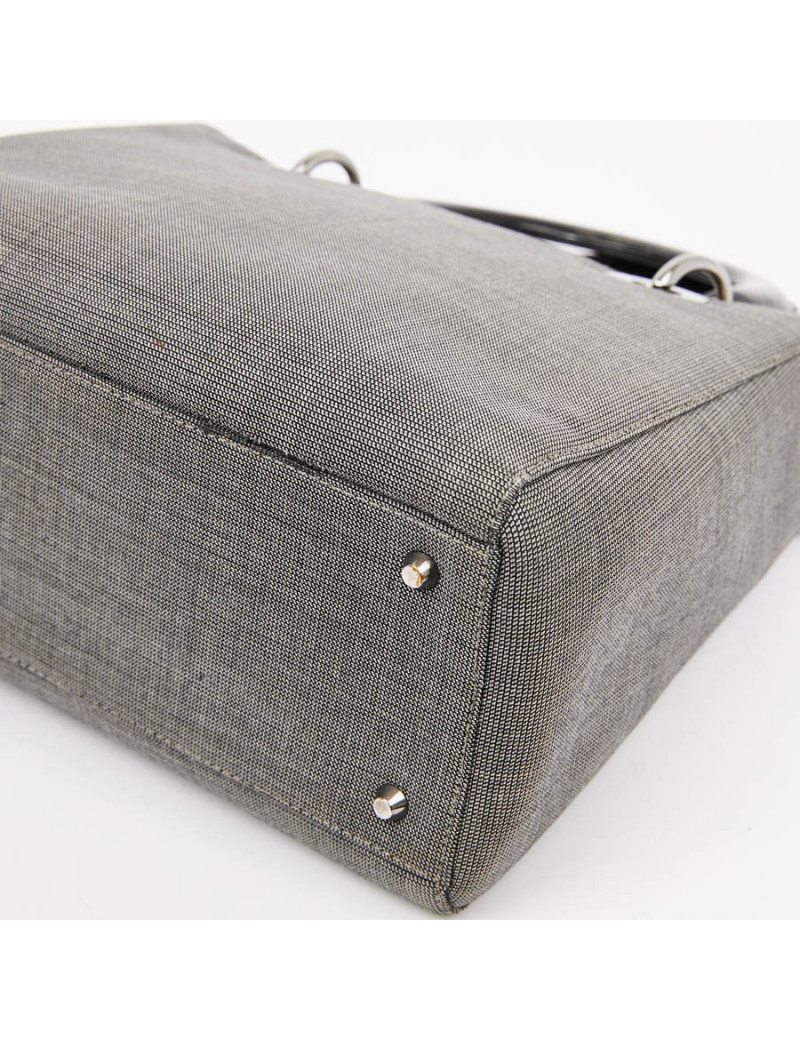 Sac Lady Dior gris
