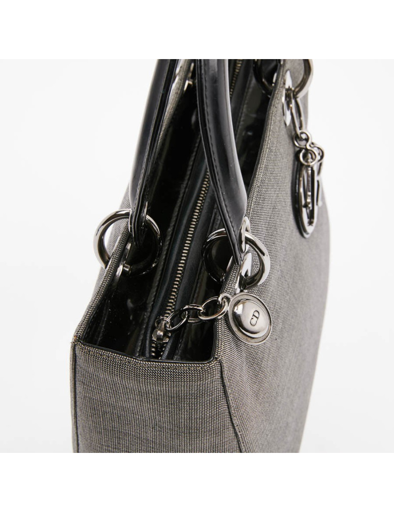 Sac Lady Dior gris