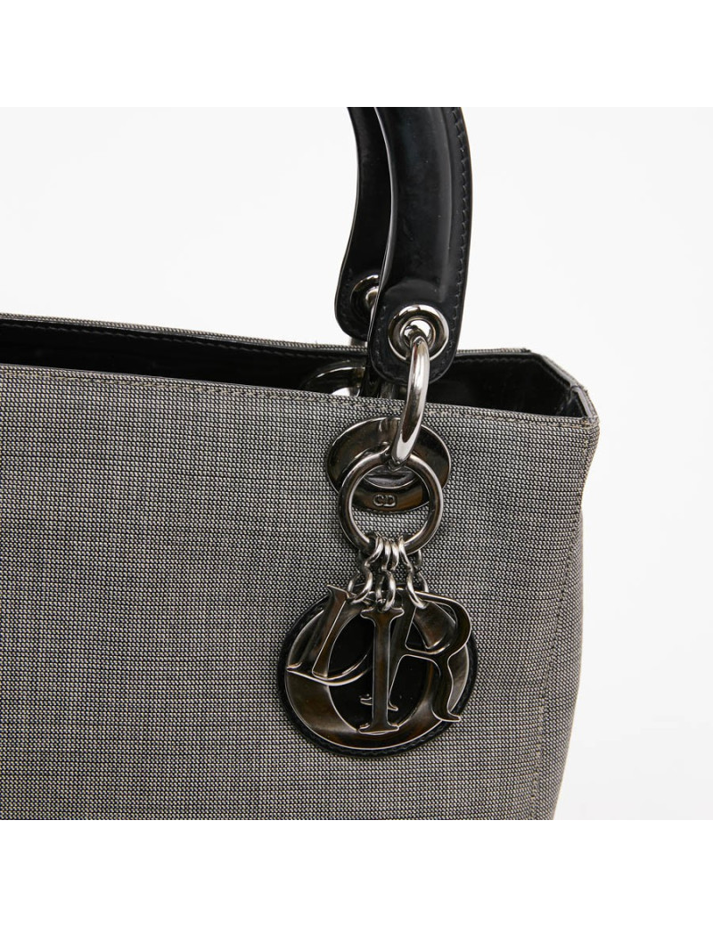 Sac Lady Dior gris
