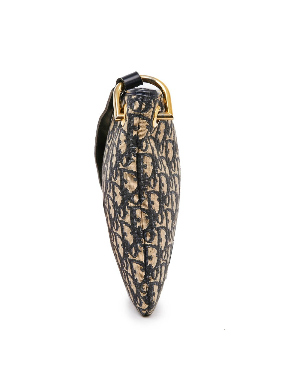 Sac vintage DIOR toile monogramme bleu