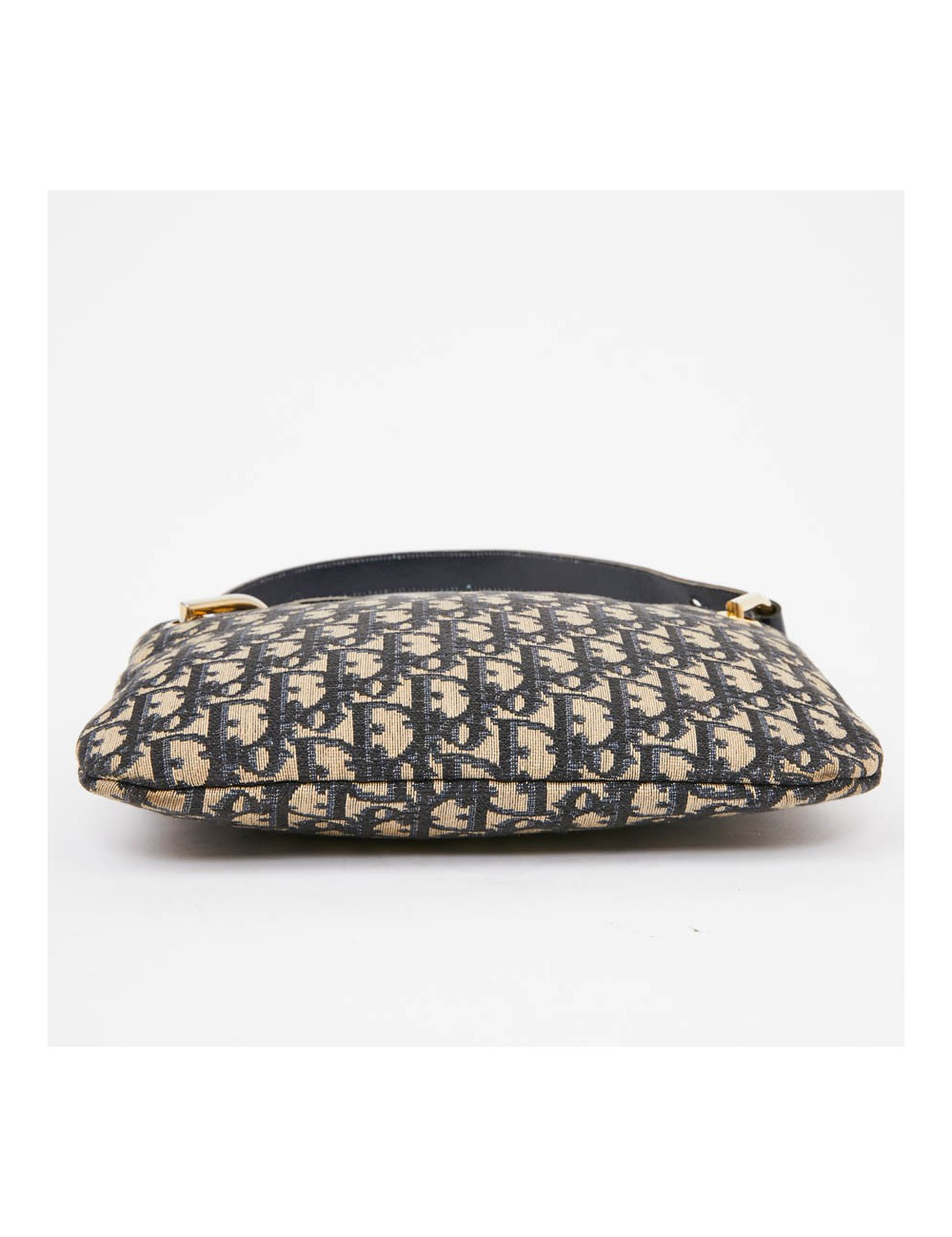 Sac vintage DIOR toile monogramme bleu