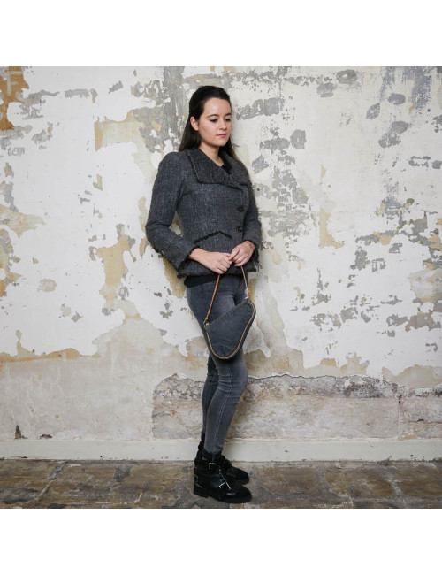 Saddle DIOR bleu jean