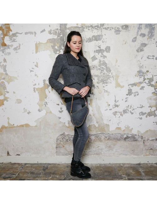 Saddle DIOR bleu jean