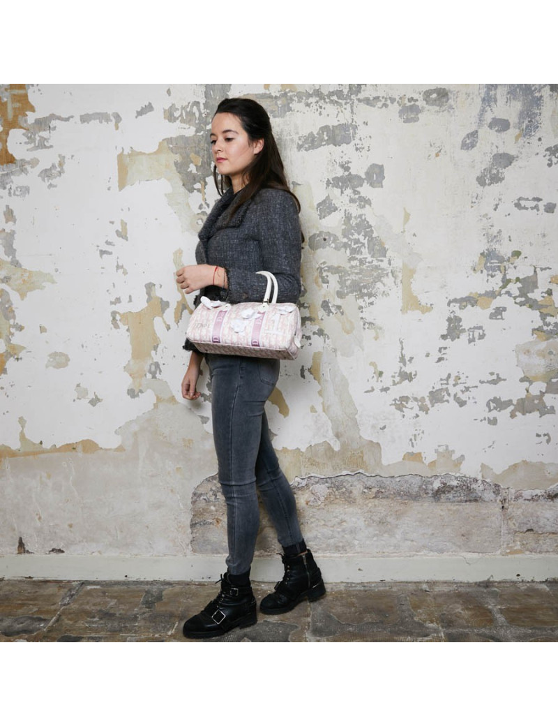 Sac vintage DIOR rose