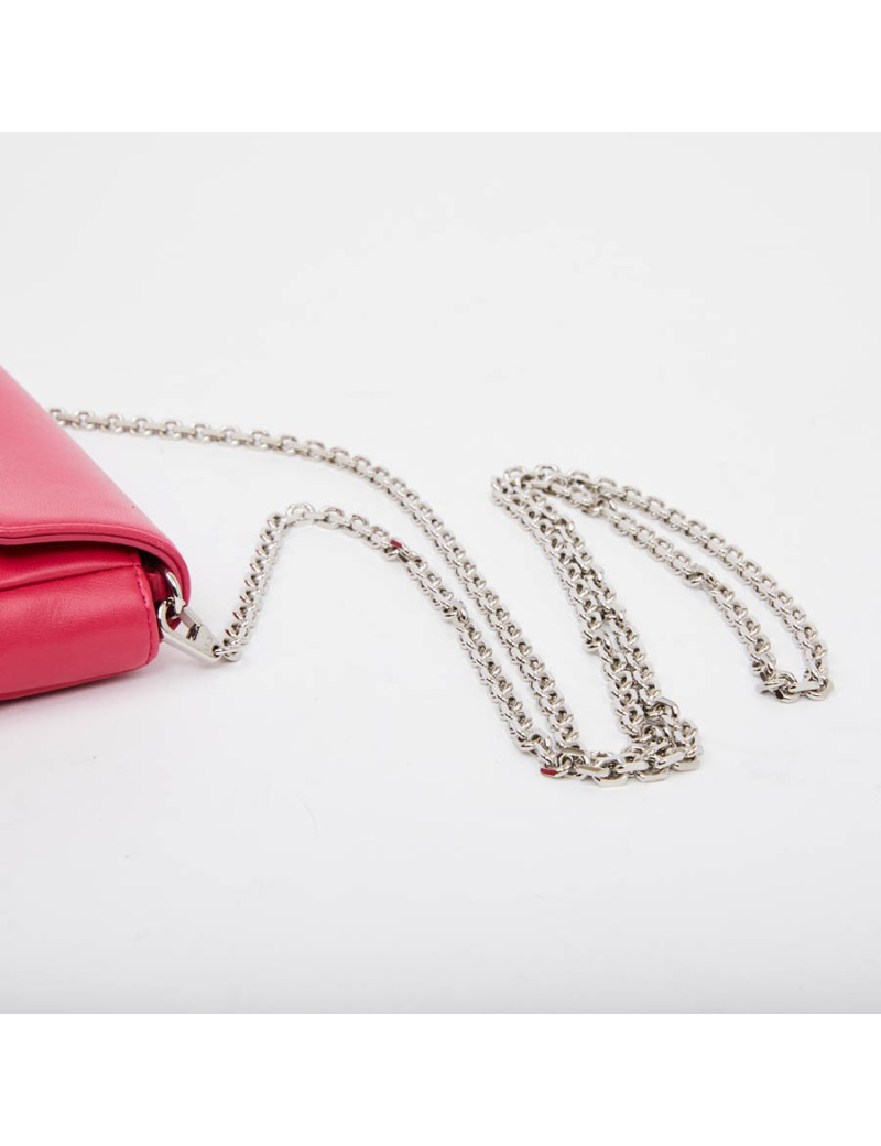 Wallet on chain DIOR Miss Dior cuir matelassé 