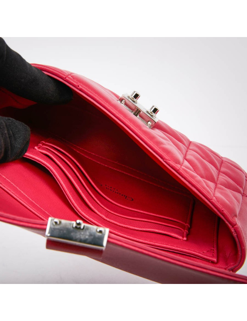 Pochette avec bandoulière DIOR cuir matelassé 