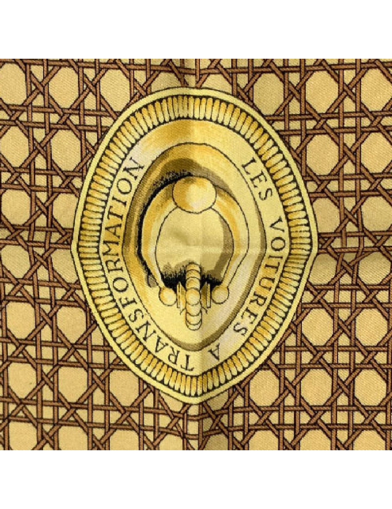 Carré HERMES soie 100% "Clés Voitures à transformation"