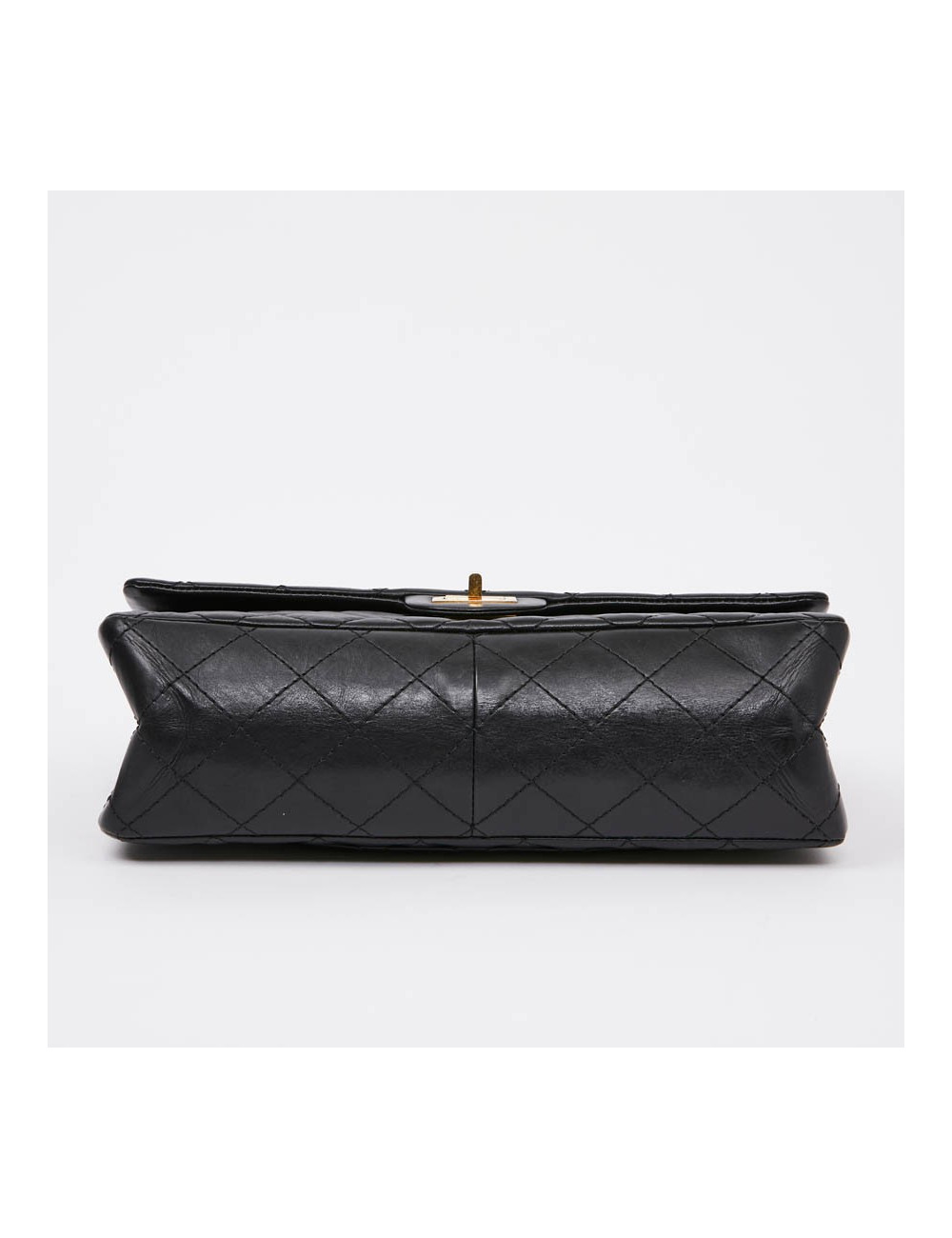Sac CHANEL 2.55 cuir noir