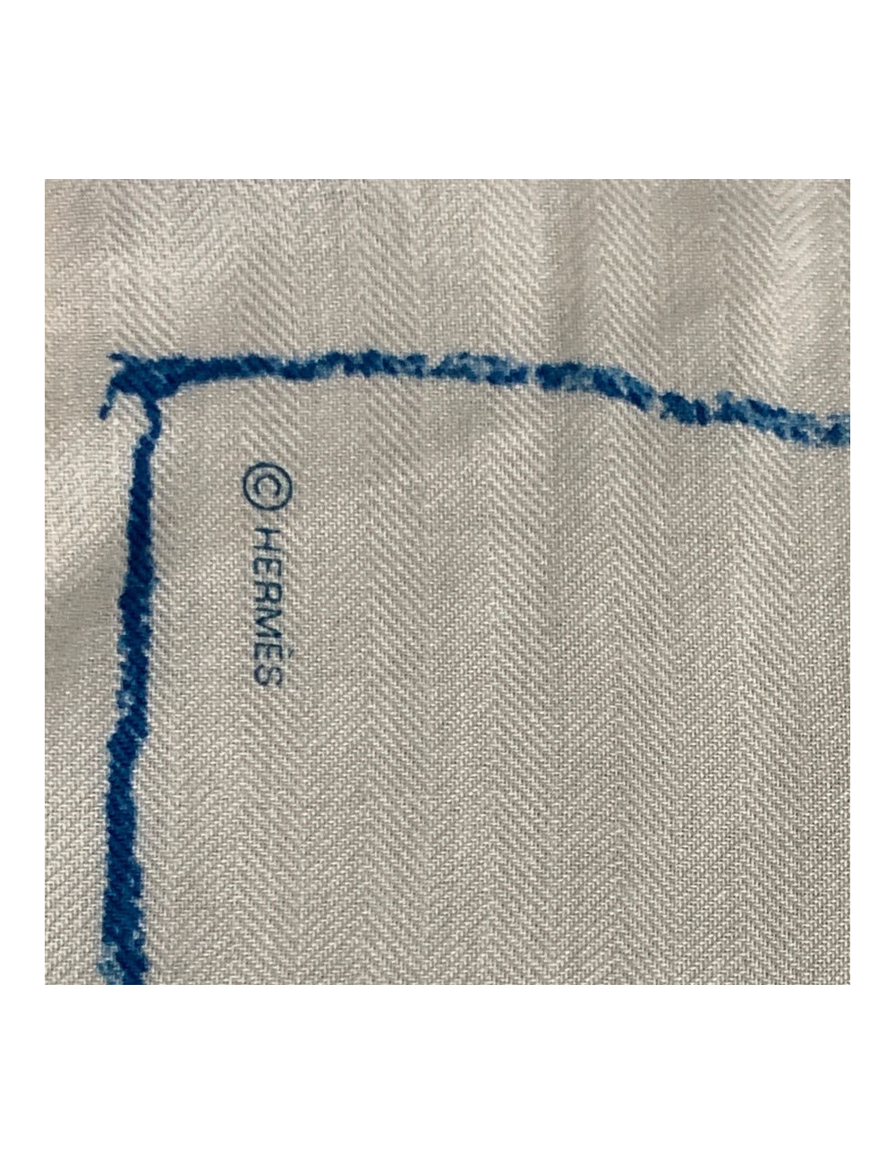 Châle HERMES "Pirouette au galop"