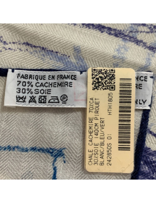 Châle HERMES "Pirouette au galop"