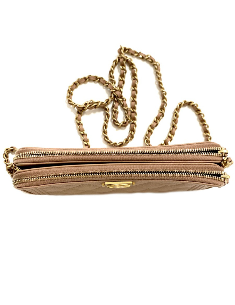 Sac CHANEL bandoulière BOY beige