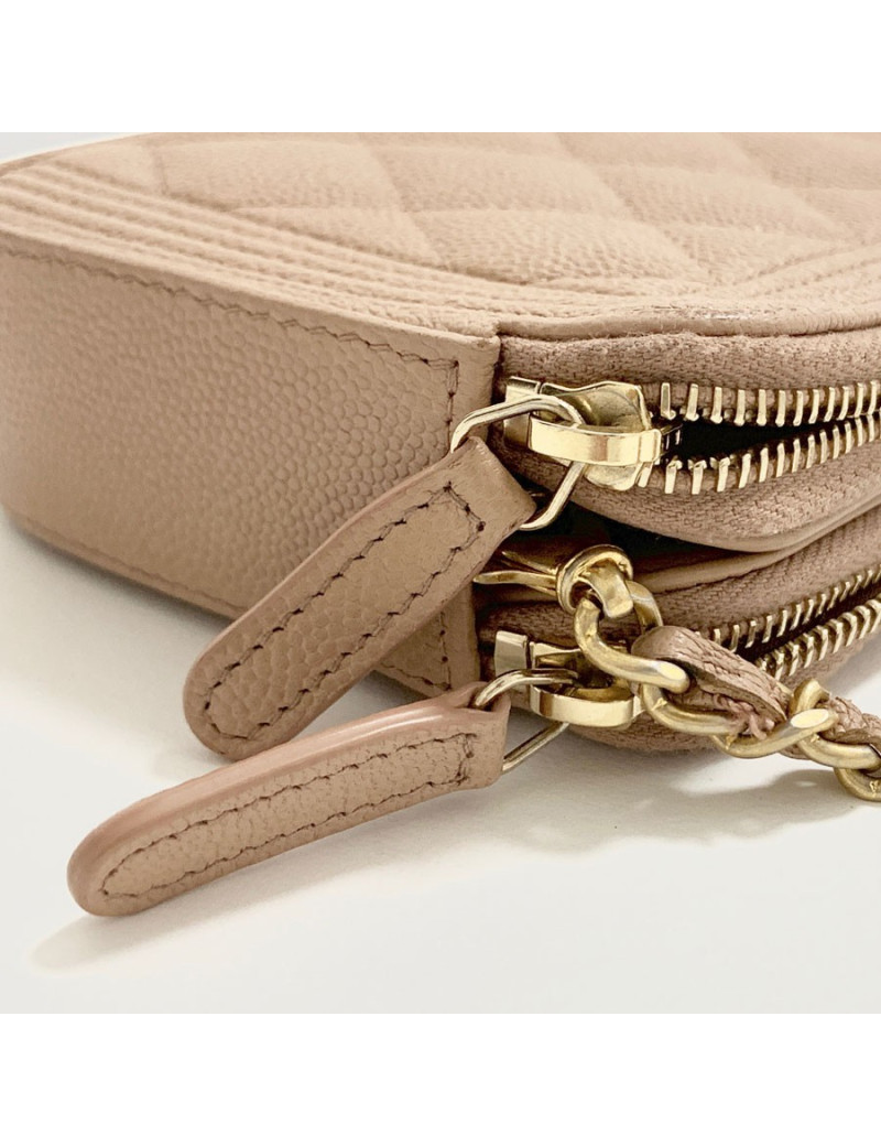 Sac CHANEL bandoulière BOY beige