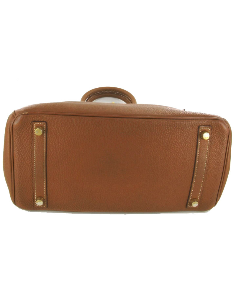 Sac HERMES BIRKIN TOGO GOLD T 35 