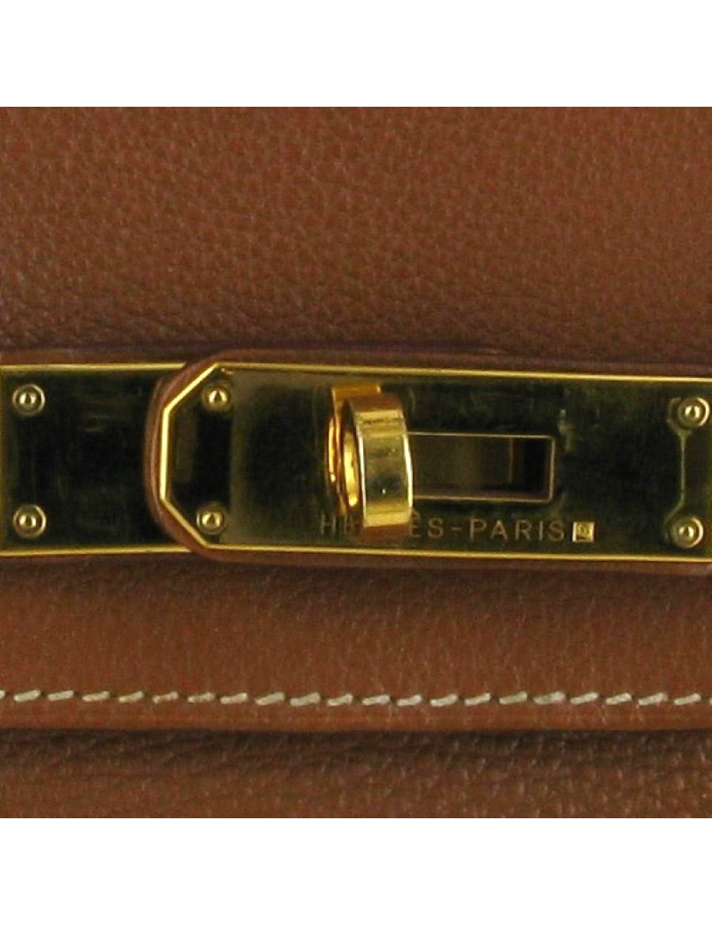 Sac HERMES BIRKIN TOGO GOLD T 35 