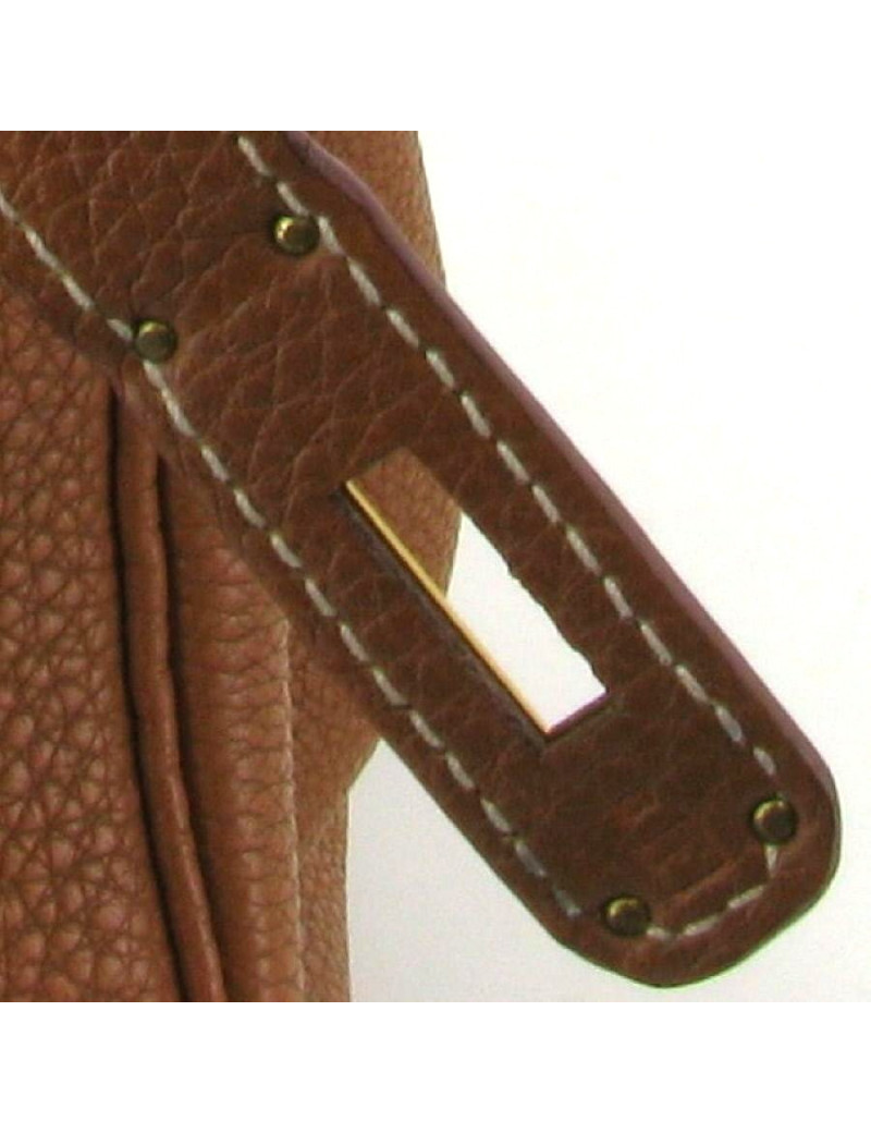 Sac HERMES BIRKIN TOGO GOLD T 35 