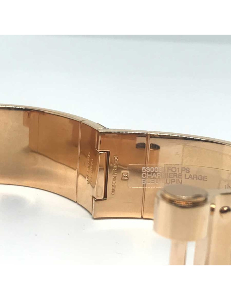 Bracelet HERMES laque rose