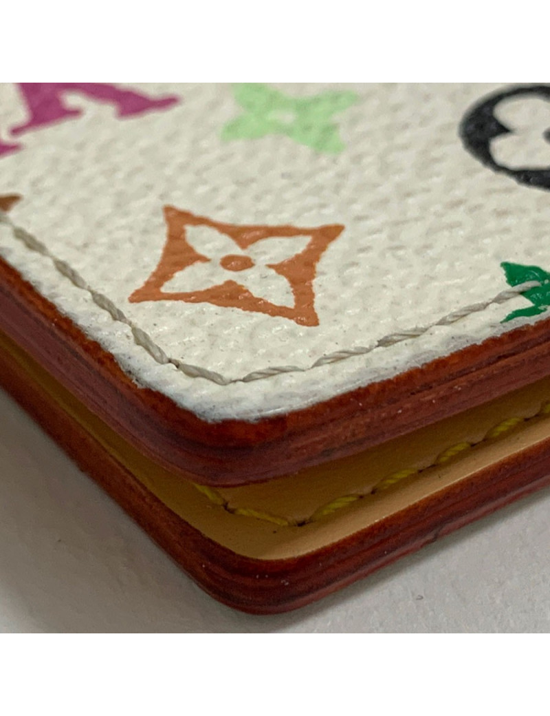Porte cartes LOUIS VUITTON toile Murakami