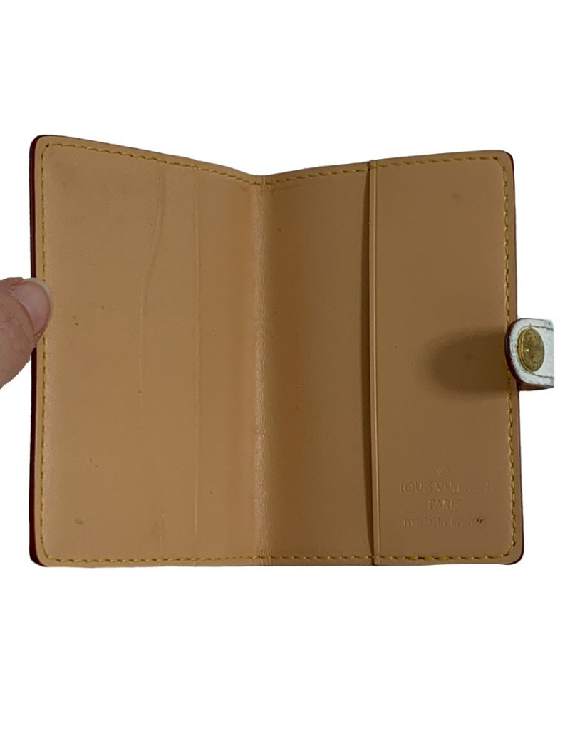 Porte cartes LOUIS VUITTON toile Murakami