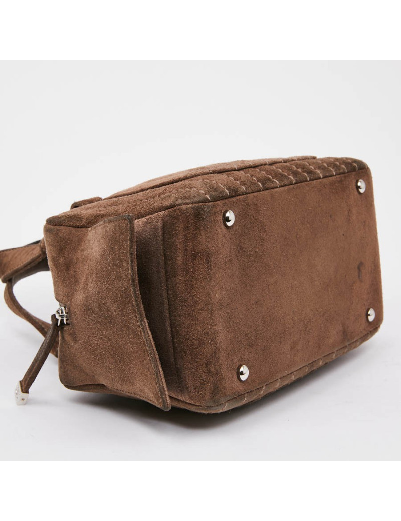 Sac CHANEL daim taupe