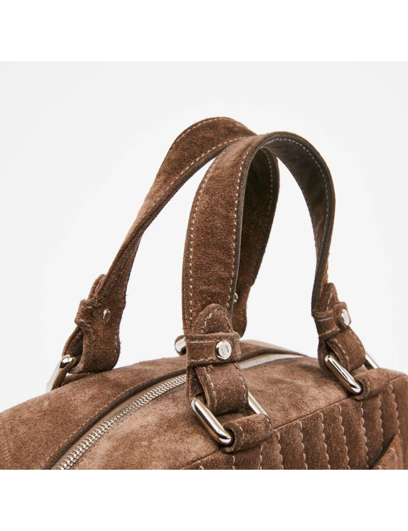 Sac CHANEL daim taupe