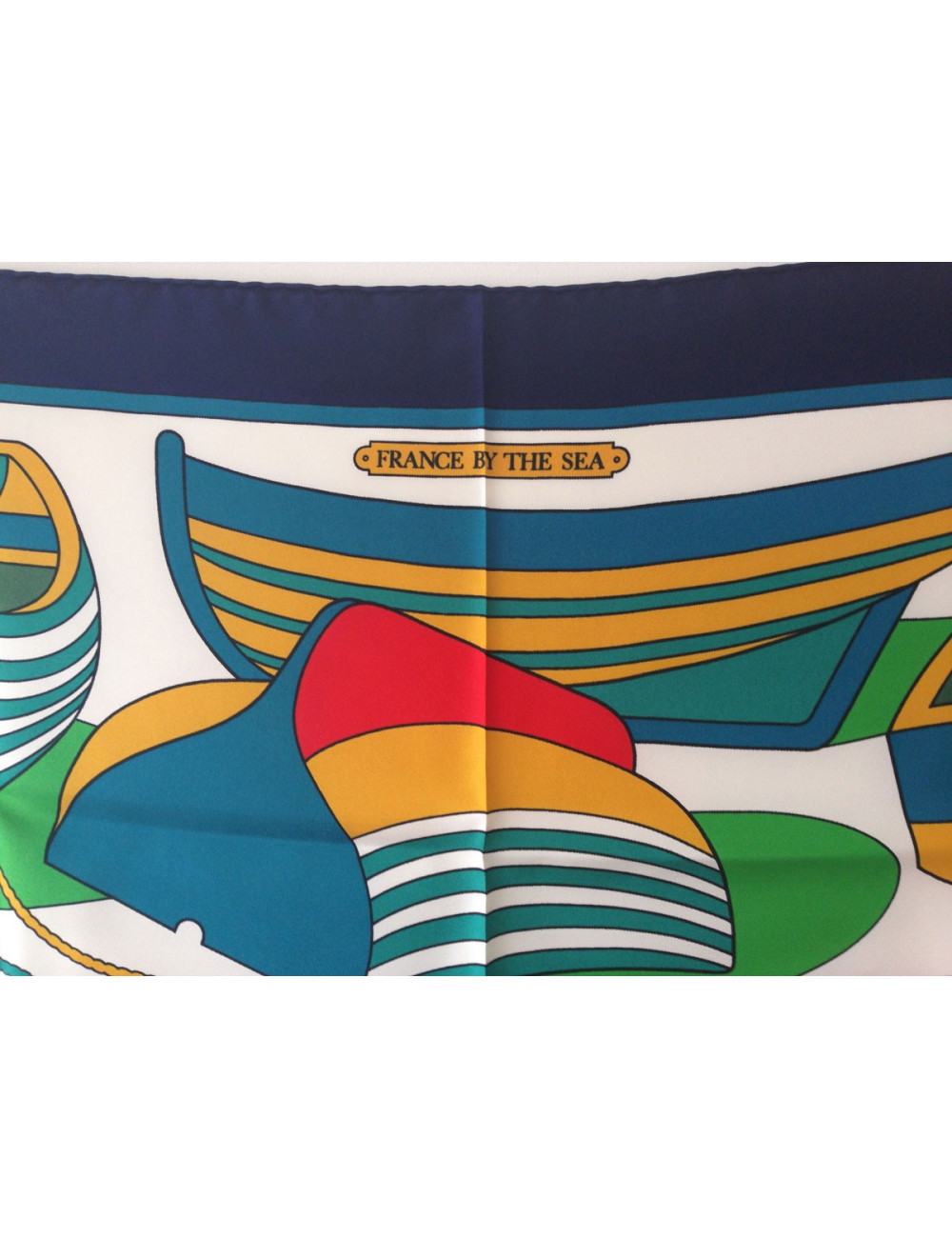 Carré HERMES "France by the sea" série spécial pour Neimann Marcus