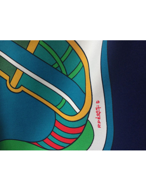 Carré HERMES "France by the sea" série spécial pour Neimann Marcus