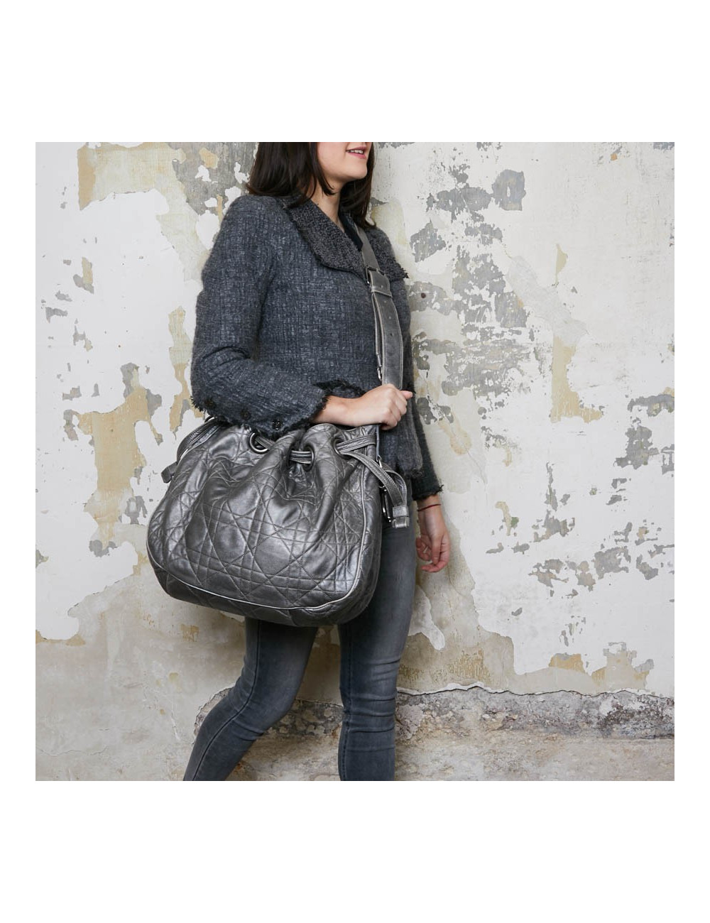 Cabas DIOR argent