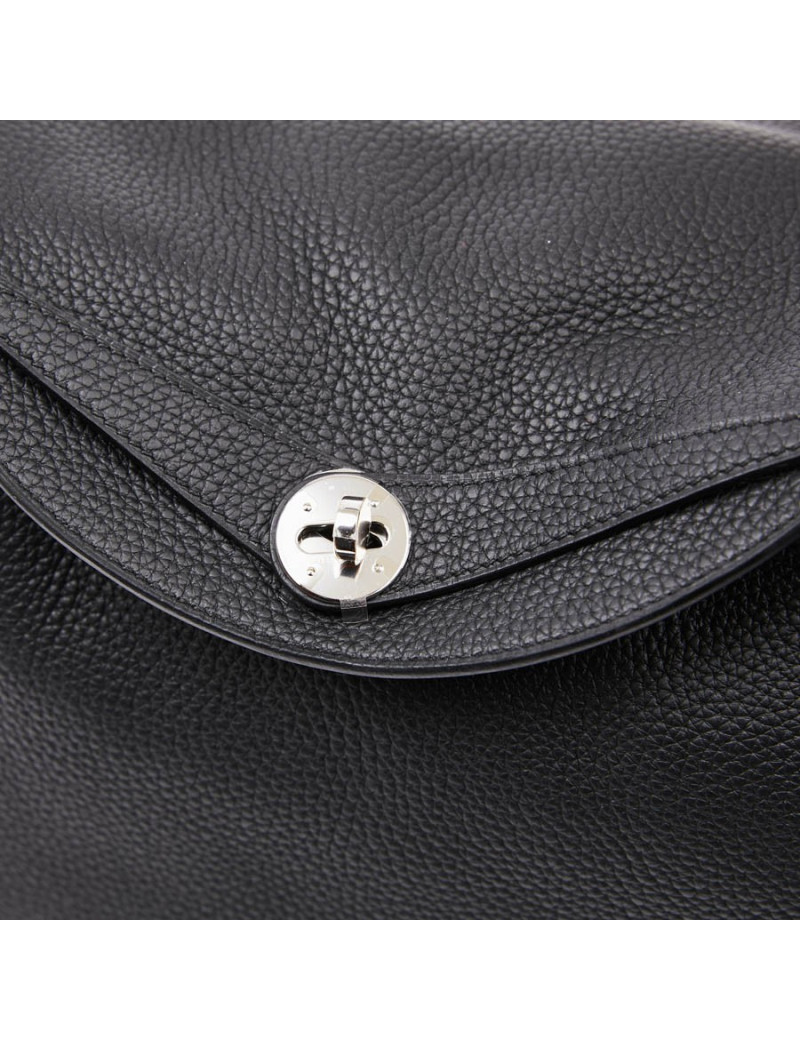 Sac HERMES Lindy 30 en cuir taurillon Clemence