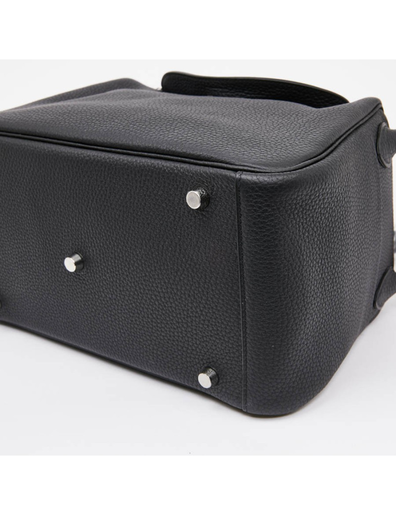 Sac HERMES Lindy 30 en cuir taurillon Clemence