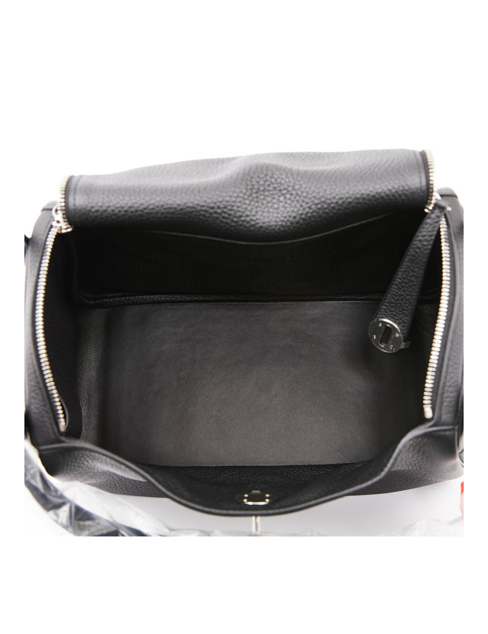 Sac HERMES Lindy 30 en cuir taurillon Clemence