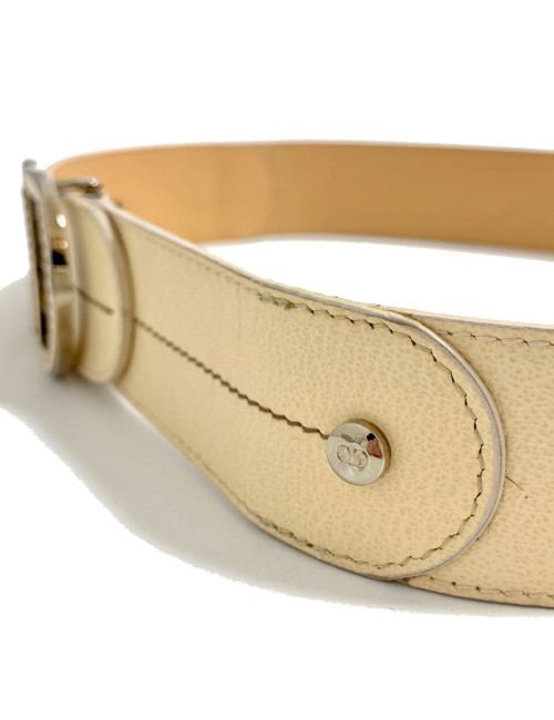 CEINTURE DIOR T85 BEIGE CD