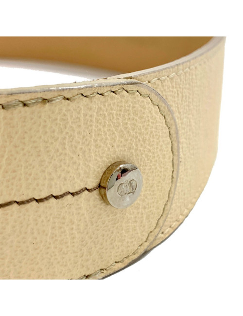 CEINTURE DIOR T85 BEIGE CD