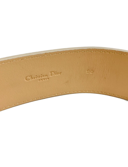 CEINTURE DIOR T85 BEIGE CD