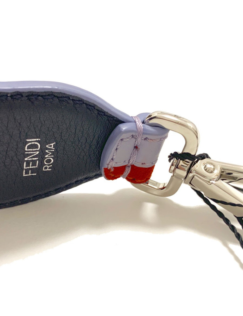 Bandoulière Strap You FENDI bicolore à rayures