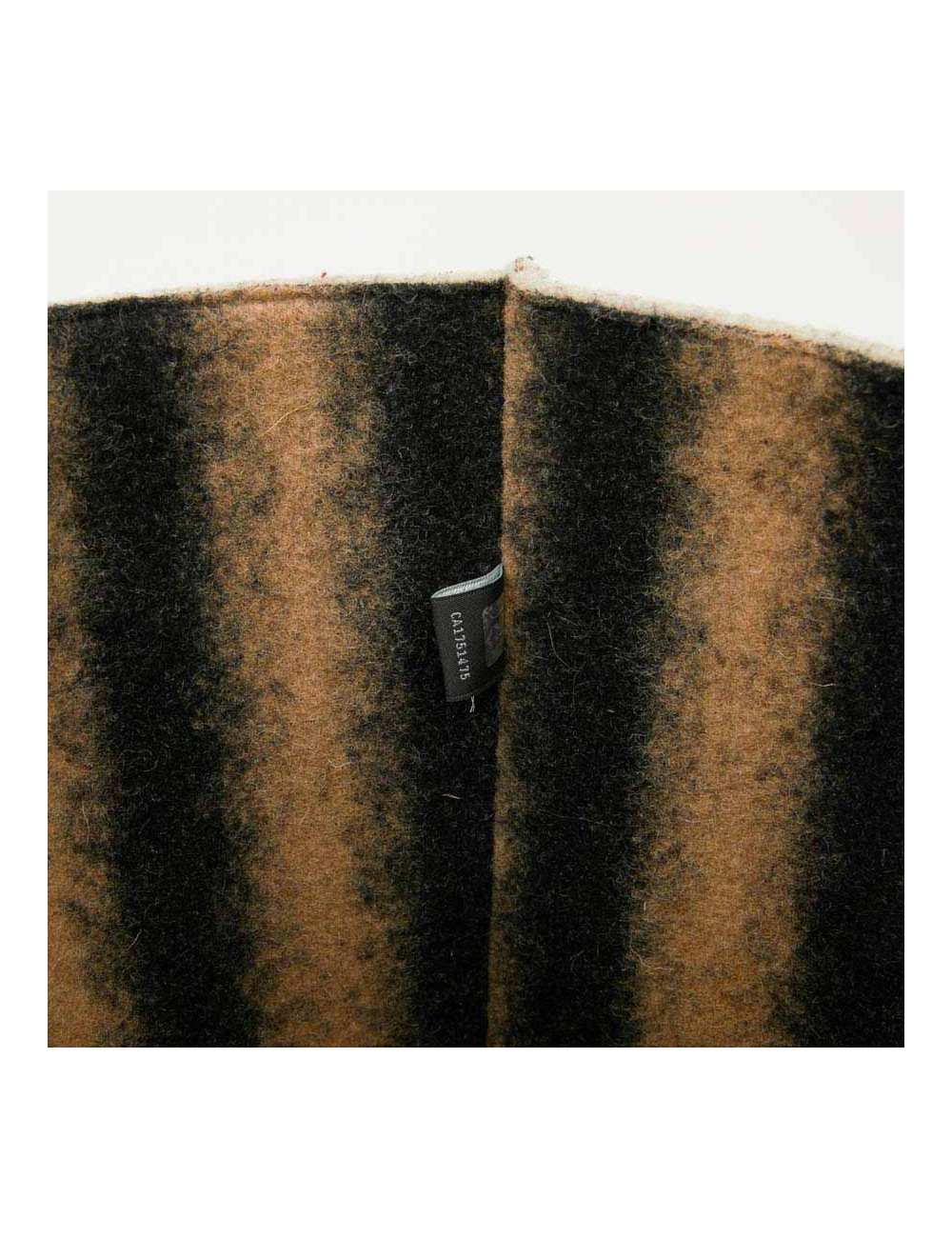 FENDI grey wool tote bag