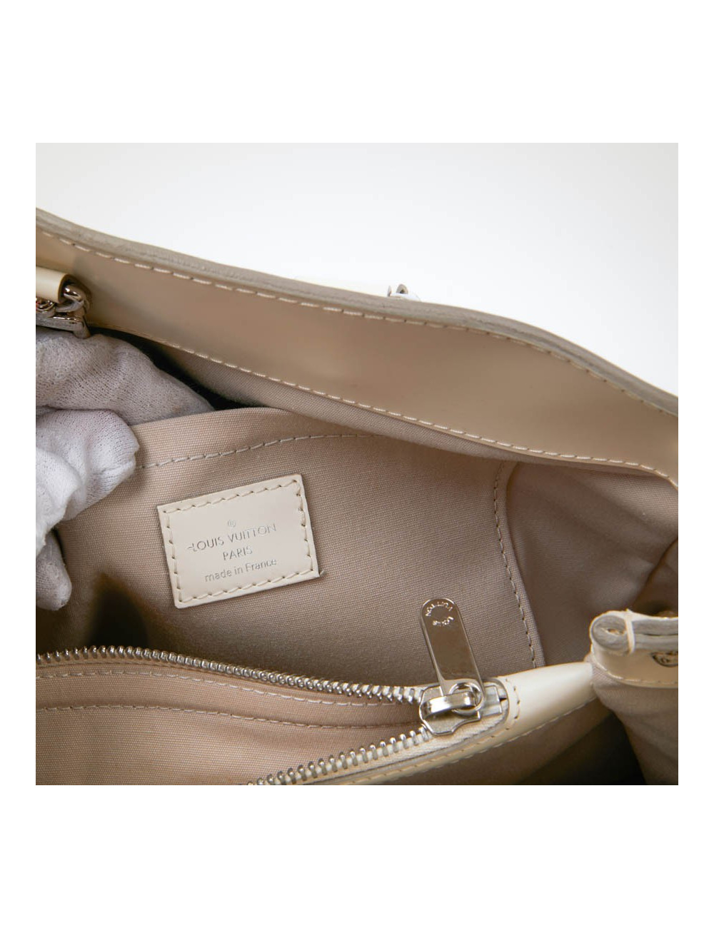 Sac Passy LOUIS VUITTON cuir épi ivoire