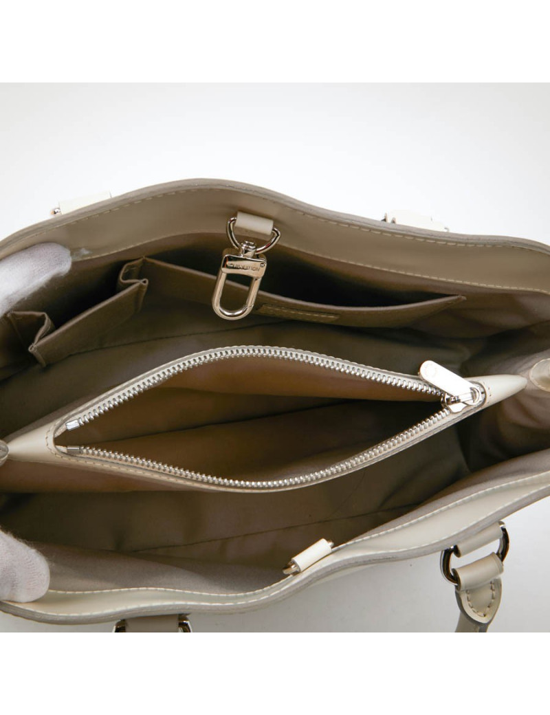 Sac Passy LOUIS VUITTON cuir épi ivoire