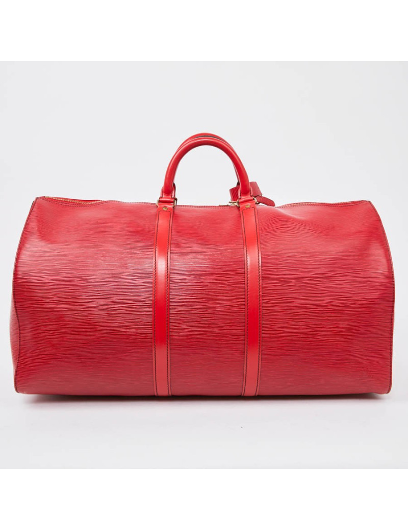 Keepall VUITTON Epi rouge
