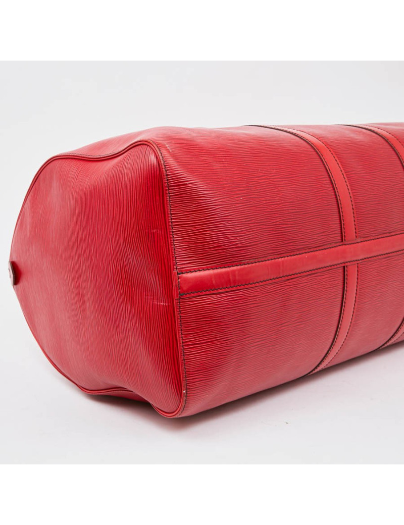 Keepall VUITTON Epi rouge