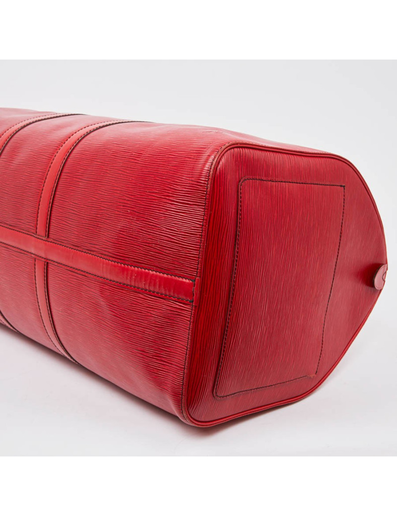 Keepall VUITTON Epi rouge