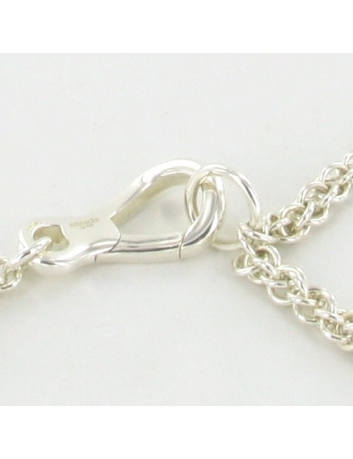Sautoir HERMES Atalante argent 