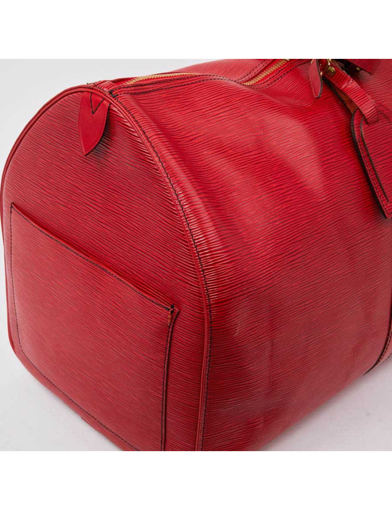 Keepall VUITTON Epi rouge