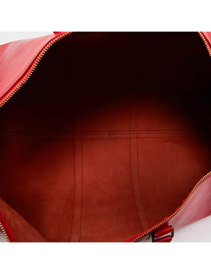 Keepall VUITTON Epi rouge