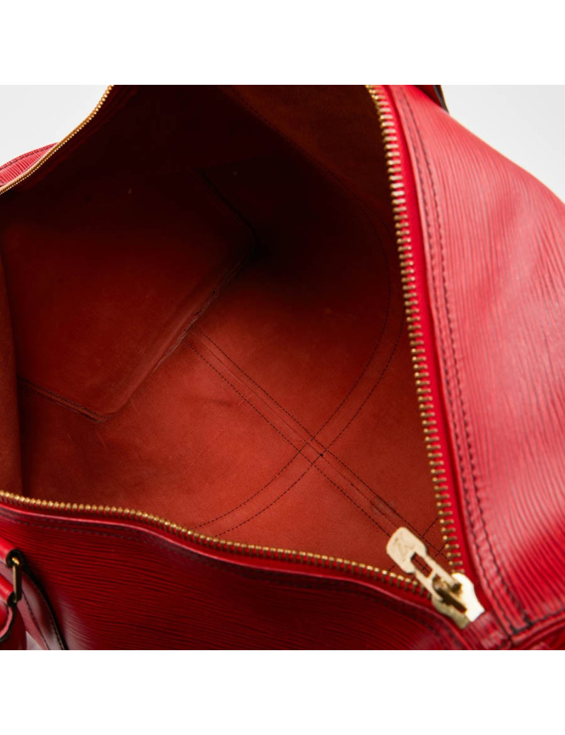 Keepall VUITTON Epi rouge