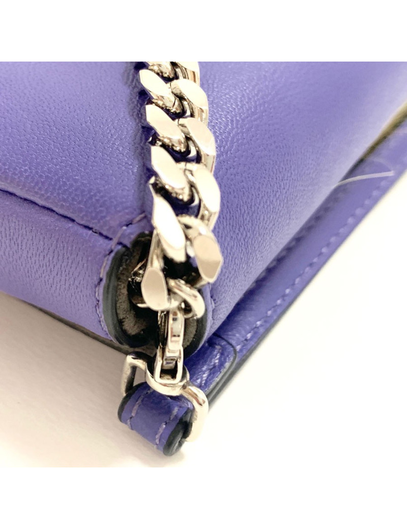 Mini sac Fendi cuir violet